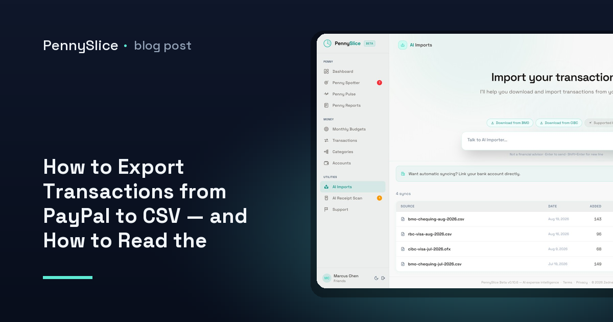 How to Export Transactions from PayPal to CSV — and How to Read the File Afterwards